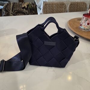 Parker & Hyde Navy Woven Women's Bag